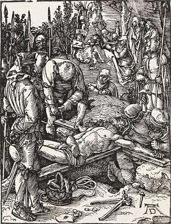 ALBRECHT DÜRER Christ Nailed to the Cross.                                                                                                       